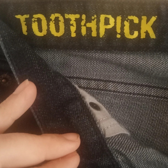 J. Crew Toothpick Straight Dark Wash 5 Pocket Cotton Denim Jeans Size Size 28 - Picture 10 of 11